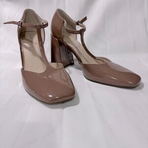 Marc Fisher Cyrene T-Strap Pump Heel Women’s size 9.5